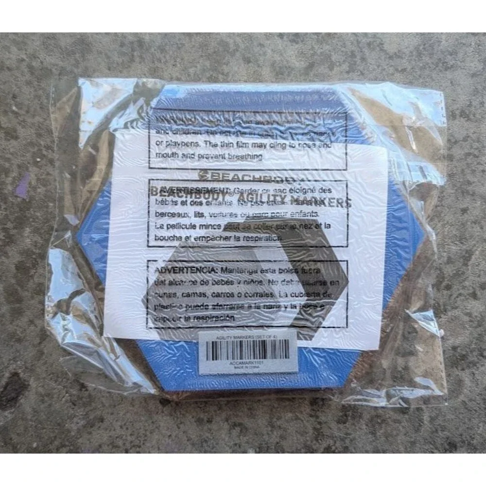 New Beachbody Agility Markers Set of 4  Sealed